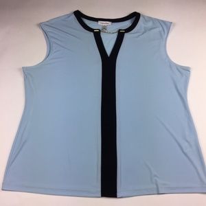 Calvin Klein Plus Size Sleeveless Top